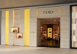Fendi Boutique, Istanbul, Turchia, Pavimenti, Mensole, Logo