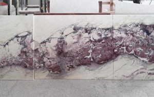 Bookmatched Marble