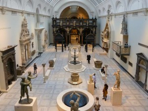 Victoria and Albert Museum, London, Marble Floors, Marble Stairs